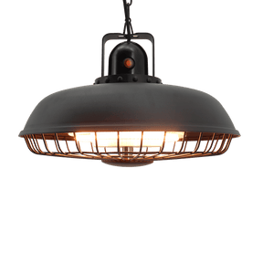 Terassilämmitin 600/1200/1800 W ripustettava malli, kaukosäädin, soft touch - painike HORTUS - KarelianStore