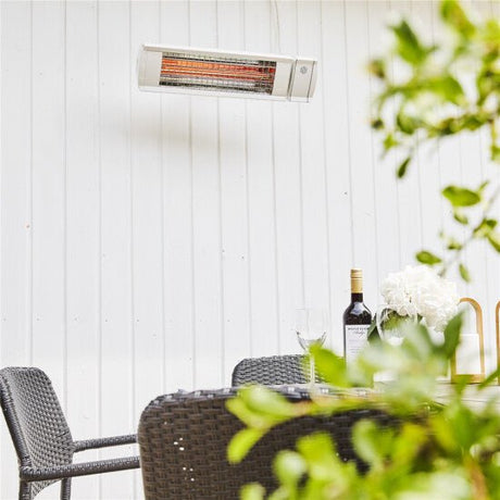 Terassilämmitin ECO high - line 1500W valkoinen HEAT1 - KarelianStore