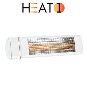 Terassilämmitin ECO high - line 2000W valkoinen HEAT1 - KarelianStore