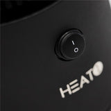 Terassilämmitin ECO high - line pöydänalusmalli "Cone" 1200W, musta HEAT1 - KarelianStore