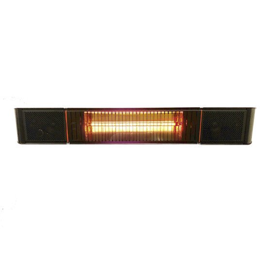 Terassilämmitin ECO pro - line 2000W, BT - sovellus ja kaiuttimet, musta HEAT1 - KarelianStore