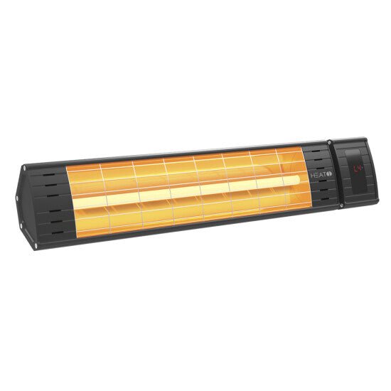 Terassilämmitin ECO pro - line 2300W kaukosäätimellä, musta HEAT1 - KarelianStore