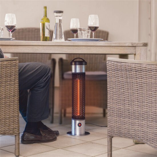 Terassilämmitin pöydän alle 1200 W, GT, hopea HORTUS - KarelianStore