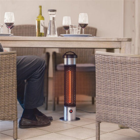 Terassilämmitin pöydän alle 1200 W, GT, hopea HORTUS - KarelianStore