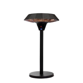 Terassilämmitin, pöytämalli 'Ufo' 800/1200/2100 W HA, musta HORTUS - KarelianStore