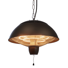 Terassilämmitin, ripustettava malli, musta 600/1500 W HA HORTUS - KarelianStore