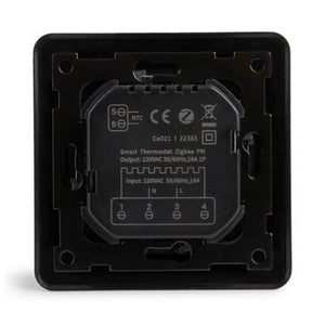 Termostaatti Futurehome Älykoti Zigbee 3.0 16A Musta - KarelianStore