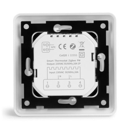 Termostaatti Futurehome Älykoti Zigbee 3.0 16A Valkoinen - KarelianStore