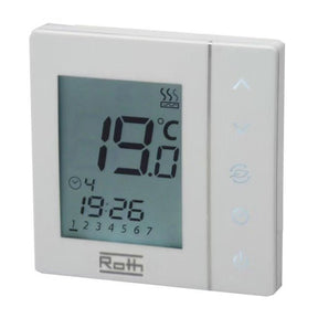 Termostaatti Roth Basicline näytöllä 230V - KarelianStore