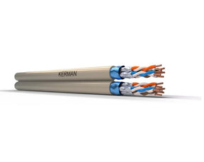 Tietoverkkokaapeli Kerman HF CAT6A F/FTP 2x4P DCA 500m - KarelianStore