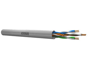 Tietoverkkokaapeli Kerman HF CAT6A U/UTP 4P HF CCA 305 m - KarelianStore