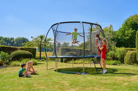Trampoliini Cosmos Ø427 cm, turvaverkko, tikkaat Salta - KarelianStore