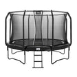 Trampoliini First Class Ø427 cm, musta sis. Portaat Salta - KarelianStore