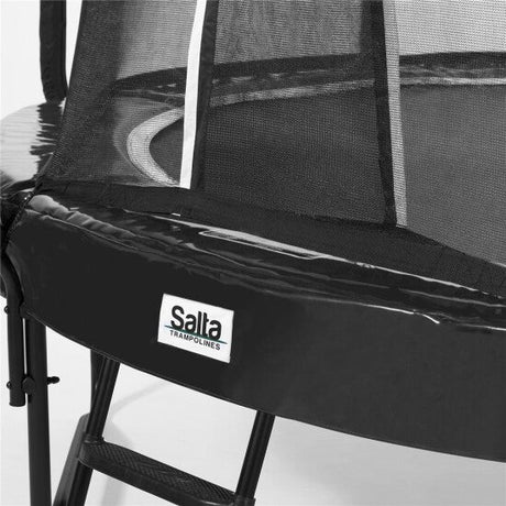 Trampoliini First Class Ø427 cm, musta sis. Portaat Salta - KarelianStore