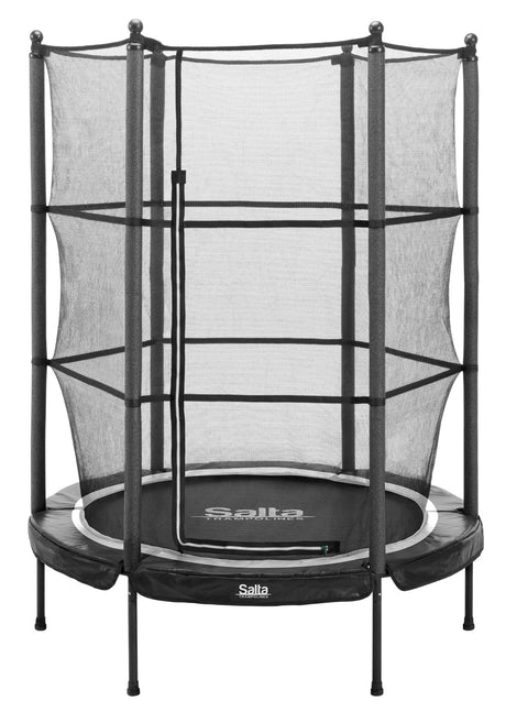 Trampoliini Junior Ø139x189 cm, musta Salta - KarelianStore