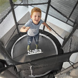 Trampoliini Junior Ø139x189 cm, musta Salta - KarelianStore