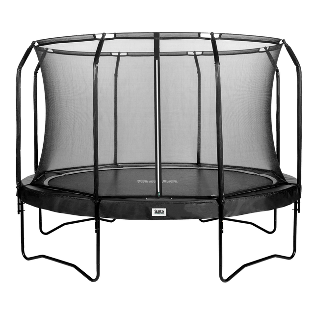 Trampoliini Premium Black Edition Ø366 cm, musta Salta - KarelianStore