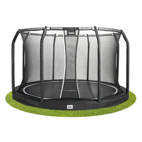 Trampoliini Premium Ground sis. turvaverkon Ø427 cm Salta - KarelianStore