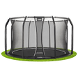 Trampoliini Royal Baseground Ø427 cm, musta, sis. Turvaverkon Salta - KarelianStore