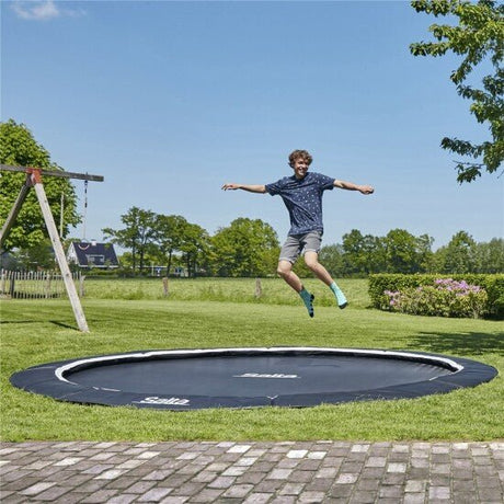Trampoliini Royal Baseground Sport Ø427 cm, musta Salta - KarelianStore