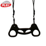Trapetsikeinu, musta, musta köysi NORDIC PLAY - KarelianStore