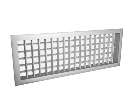 Tulo - ja poistosäleikkö Halton WDD IF 400x150 Valkoinen - KarelianStore