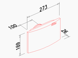 Tuloilmaventtiili Climecon CLIK - 100 - KarelianStore