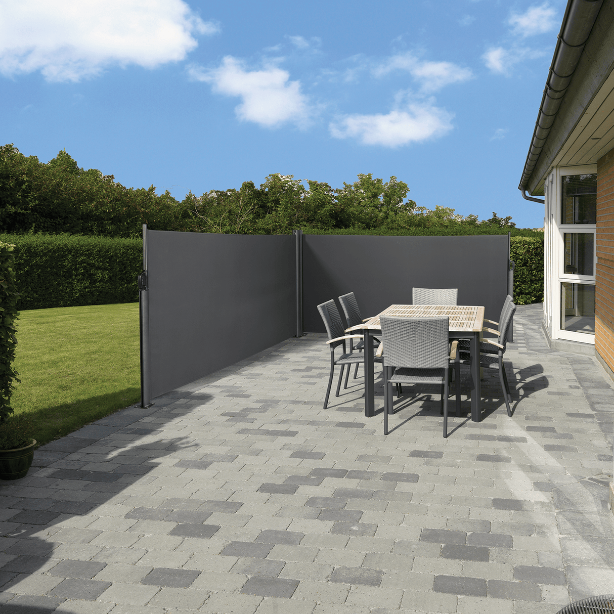 Tuulisuoja, kaksisuuntainen 140 x 600 cm HORTUS - KarelianStore