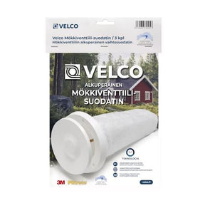 Vaihtosuodatin Velco Mökkiventtiili 3 kpl - KarelianStore