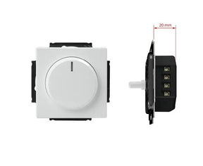 Valonsäädin ABB Impressivo 2 - 100 VA Led UPK Valkoinen - KarelianStore