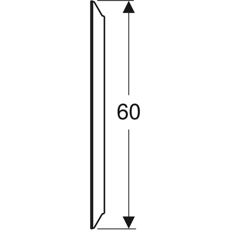 Valopeili Geberit Option Round 600x600x30 mm - KarelianStore