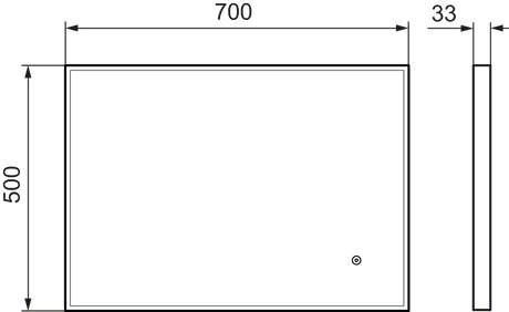 Valopeili Mora 700x500 mm - KarelianStore