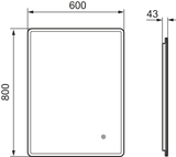 Valopeili Mora Cara 600x800 mm - KarelianStore