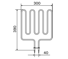 Vastus Harvia 2000W 230V - KarelianStore