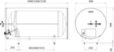 Vedenlämmitin Jäspi VLS - 160 Sauna 3 kW - KarelianStore