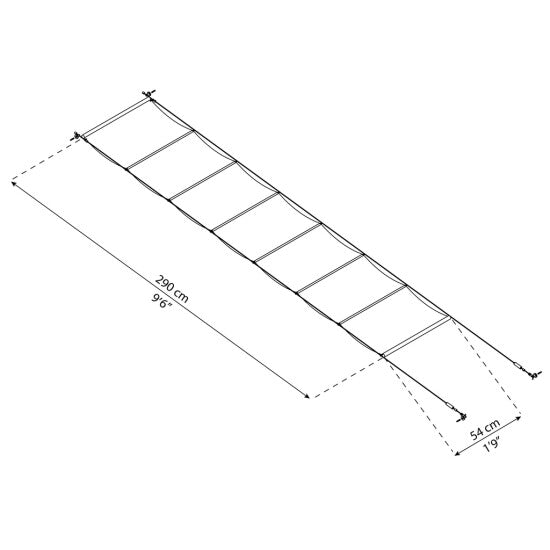 Verhot Feria - terassikatokseen 12,5 m2 (3 x 4,25 m) Palram - Canopia - KarelianStore