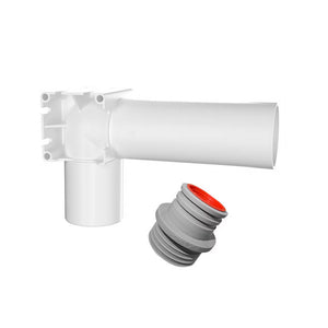 Viemärikulma Faluplast 50mm 182x111mm TPE - liitos - KarelianStore