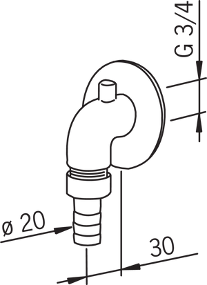 Viemäröintiliitin ORAS 173 peitelaipalla - KarelianStore
