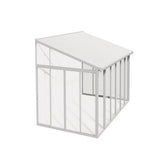Viherhuone SanRemo 3 x 4,25, valkoinen Palram - Canopia - KarelianStore