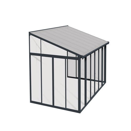 Viherhuone SanRemo 3x4,25, harmaa Palram - Canopia - KarelianStore