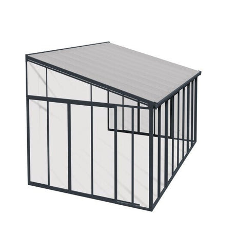 Viherhuone Sanremo 4 x 4,25 m, harmaa Palram - Canopia - KarelianStore