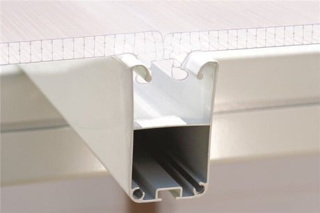 Viherhuone Sanremo 4 x 4,25 m, valkoinenn Palram - Canopia - KarelianStore