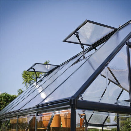 Viherhuone VICTORY 11,04 m2, harmaa Palram - Canopia - KarelianStore