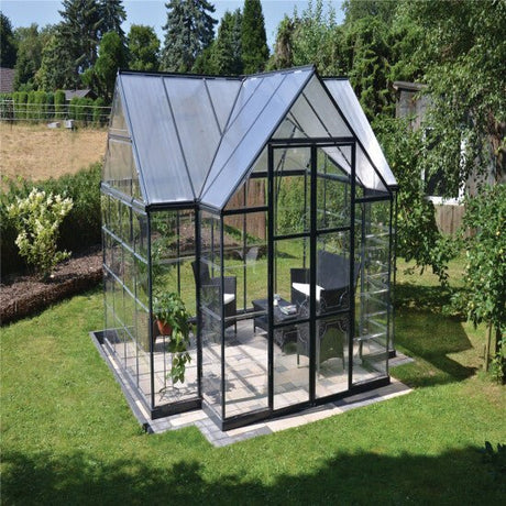 Viherhuone VICTORY 11,04 m2, harmaa Palram - Canopia - KarelianStore