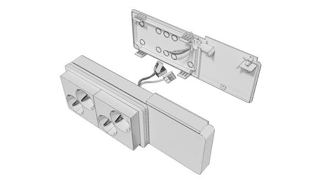Vikavirtapistorasia Onnline Vikis 16A 4 - osainen 30mA 250V IP20 - KarelianStore