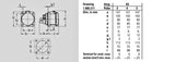 Voimapistorasia Mennekes 1252A 63A 5P6H400V IP44 Uppo - KarelianStore