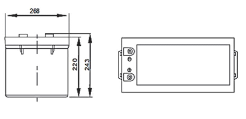 Akku Aokly AGM 12V 250AH - KarelianStore