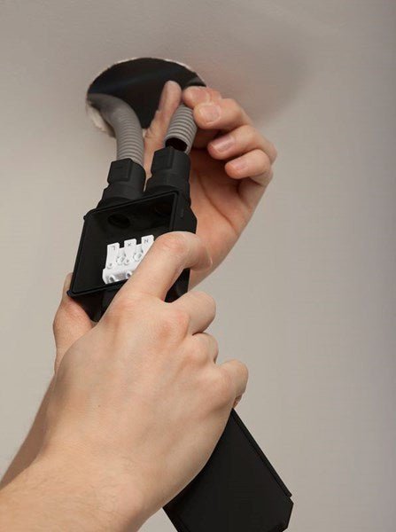 Alasvalo Hide-a-Lite Comfort Quick IP44 435lm 6W 3000K Himmennettävä Antrasiitti - KarelianStore