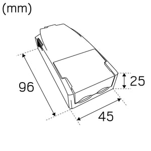 Alasvalo Hide-a-Lite Comfort Quick IP44 435lm 6W 3000K Himmennettävä Valkoinen - KarelianStore