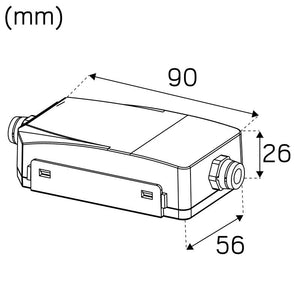 Alasvalo Hide-a-Lite Comfort Quick IP44 435lm 6W 3000K Valkoinen - KarelianStore
